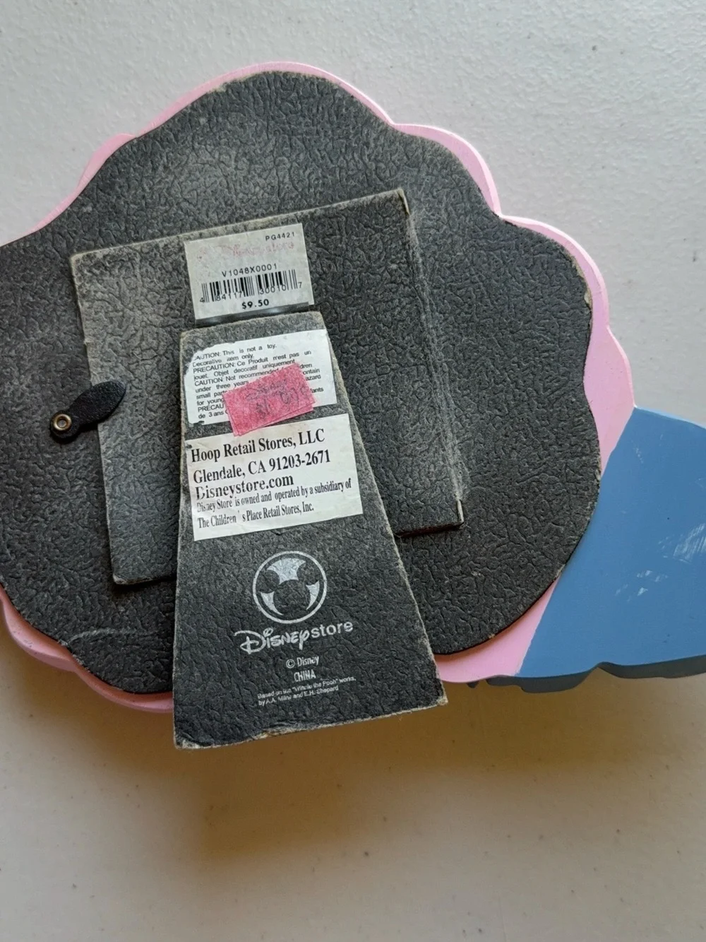 Disney Eeyore Pink Floral Wall Mirror